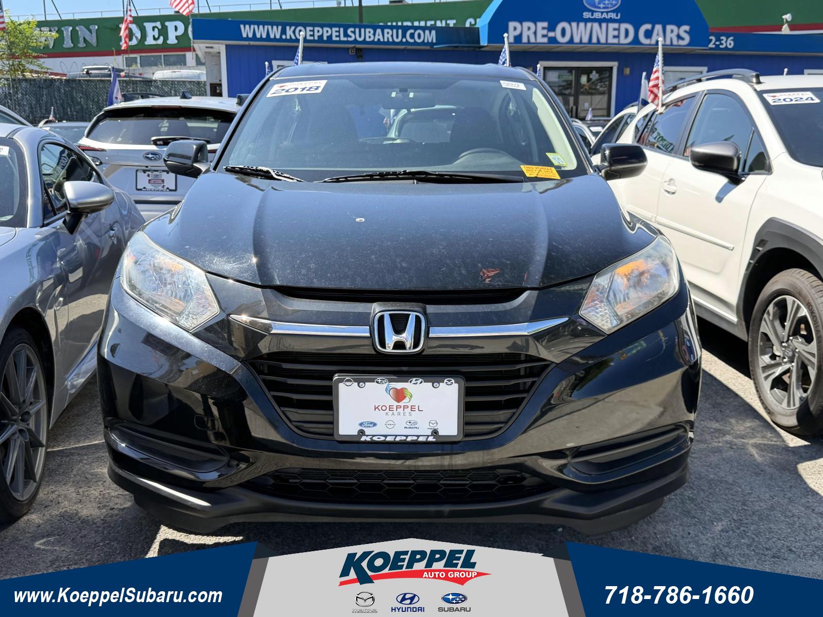 Used 2018 Honda HR-V LX with VIN 3CZRU6H32JG715950 for sale in Long Island City, NY