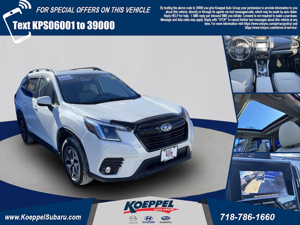 Certified 2024 Subaru Forester Premium SUV