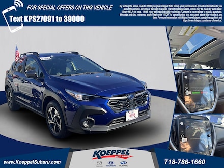 Featured Pre-owned  2024 Subaru Crosstrek Premium SUV JF2GUADC3RH892709 for sale in Long Island City, NY near Brooklyn