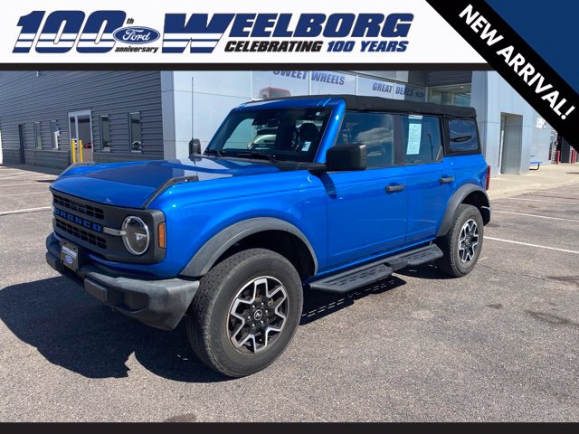 Certified 2022 Ford Bronco 4-Door Base with VIN 1FMDE5BH5NLB14127 for sale in Redwood Falls, Minnesota