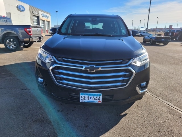 Used 2018 Chevrolet Traverse High Country with VIN 1GNEVKKW5JJ176372 for sale in Redwood Falls, Minnesota