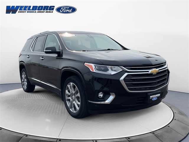 Used 2018 Chevrolet Traverse Premier with VIN 1GNEVJKW1JJ284742 for sale in Redwood Falls, Minnesota
