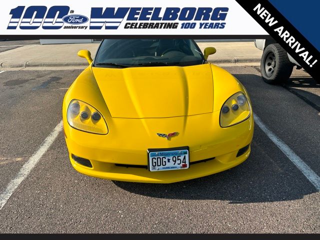 Used 2006 Chevrolet Corvette Base with VIN 1G1YY25UX65133243 for sale in Redwood Falls, Minnesota