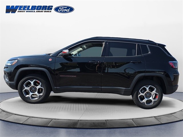 Used 2022 Jeep Compass Trailhawk with VIN 3C4NJDDB9NT153198 for sale in Redwood Falls, Minnesota