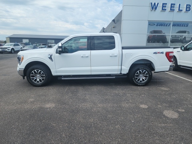 Used 2021 Ford F-150 Lariat with VIN 1FTFW1E86MFC37351 for sale in Redwood Falls, Minnesota