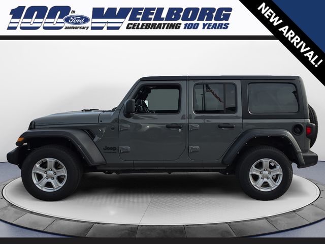 Certified 2022 Jeep Wrangler Unlimited Sport S with VIN 1C4HJXDG5NW132997 for sale in Redwood Falls, Minnesota