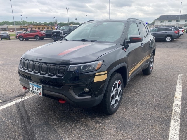 Used 2022 Jeep Compass Trailhawk with VIN 3C4NJDDB9NT153198 for sale in Redwood Falls, Minnesota