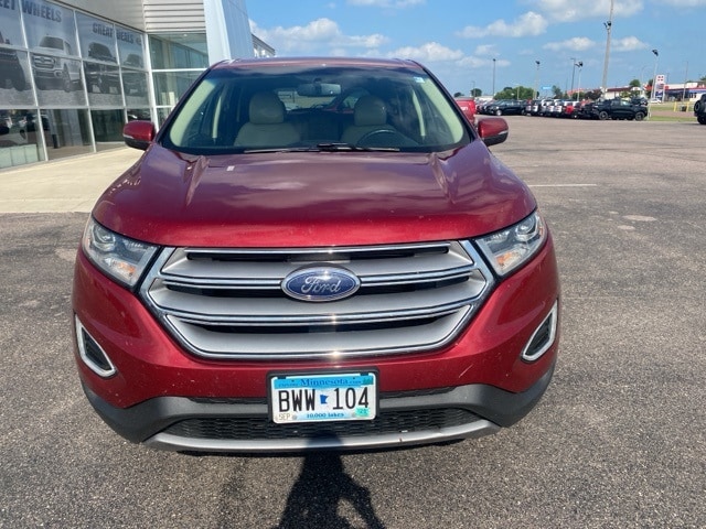 Used 2018 Ford Edge SEL with VIN 2FMPK4J98JBC58713 for sale in Redwood Falls, Minnesota