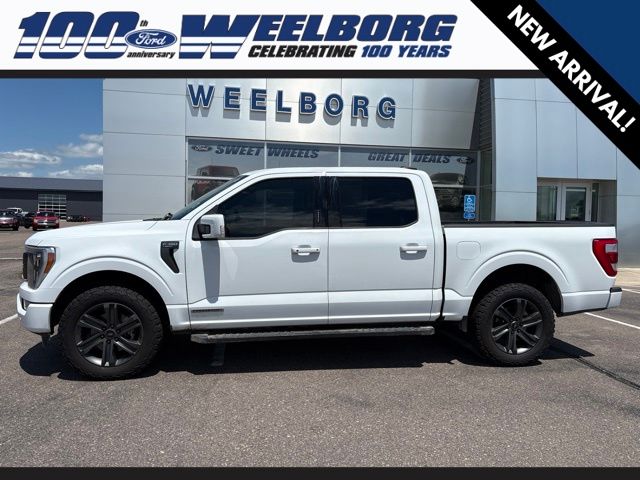 Used 2023 Ford F-150 Lariat with VIN 1FTFW1ED9PFA92579 for sale in Redwood Falls, Minnesota