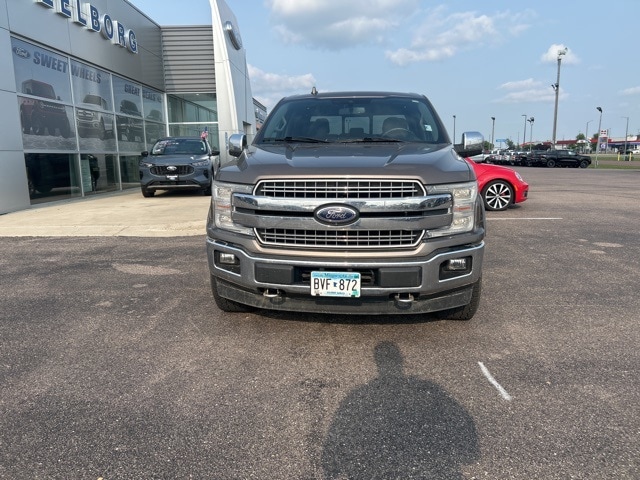 Used 2018 Ford F-150 Lariat with VIN 1FTEW1EGXJKD69082 for sale in Redwood Falls, Minnesota