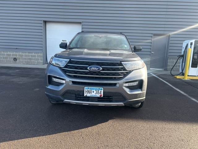 Used 2022 Ford Explorer XLT with VIN 1FMSK8DH6NGA36450 for sale in Redwood Falls, Minnesota