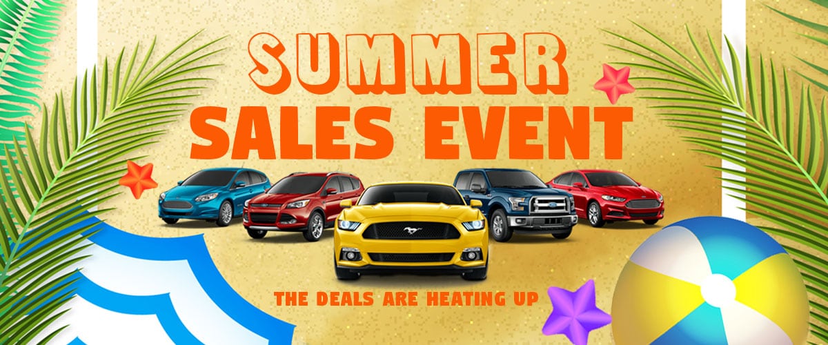 Summer Sales Event Ford