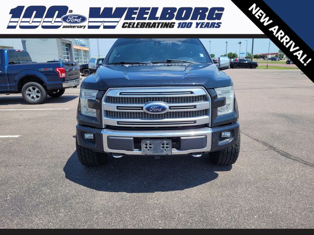 Used 2015 Ford F-150 Platinum with VIN 1FTEW1EF9FFC62211 for sale in Redwood Falls, Minnesota