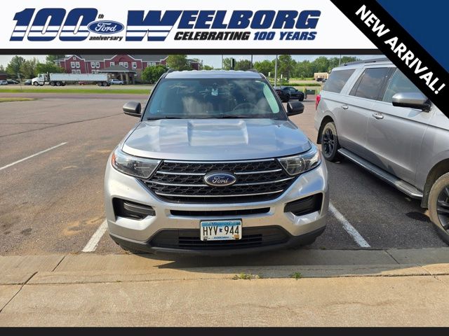 Used 2022 Ford Explorer XLT with VIN 1FMSK8DH8NGA73421 for sale in Redwood Falls, Minnesota