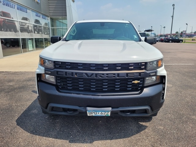 Used 2020 Chevrolet Silverado 1500 Work Truck with VIN 1GCRYAEF0LZ130816 for sale in Redwood Falls, Minnesota