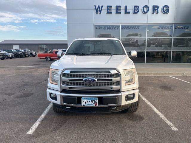 Used 2015 Ford F-150 Platinum with VIN 1FTFW1EG3FFB13239 for sale in Redwood Falls, Minnesota