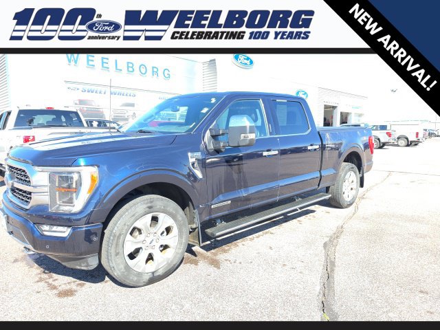 Used 2022 Ford F-150 Platinum with VIN 1FTFW1ED1NFB52996 for sale in Redwood Falls, Minnesota