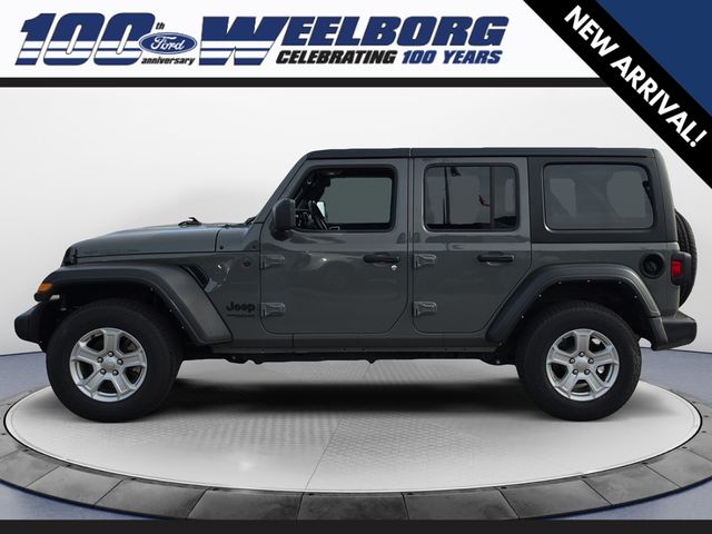 Certified 2022 Jeep Wrangler Unlimited Sport S with VIN 1C4HJXDG5NW132997 for sale in Redwood Falls, Minnesota