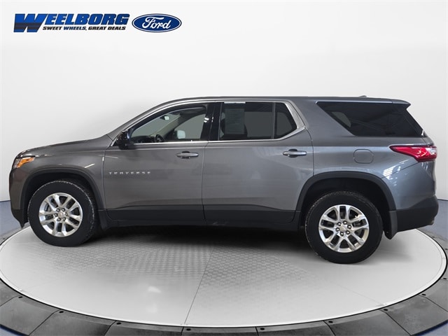 Used 2020 Chevrolet Traverse LS with VIN 1GNEVFKW4LJ218413 for sale in Redwood Falls, Minnesota
