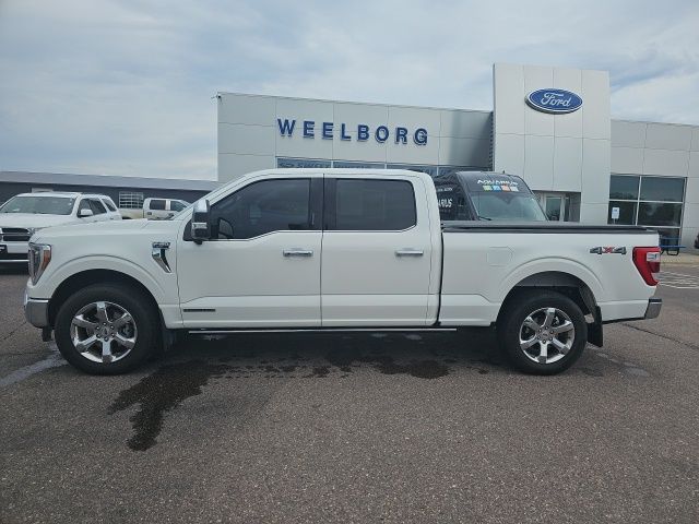 Used 2023 Ford F-150 Lariat with VIN 1FTFW1ED1PFA02910 for sale in Redwood Falls, Minnesota