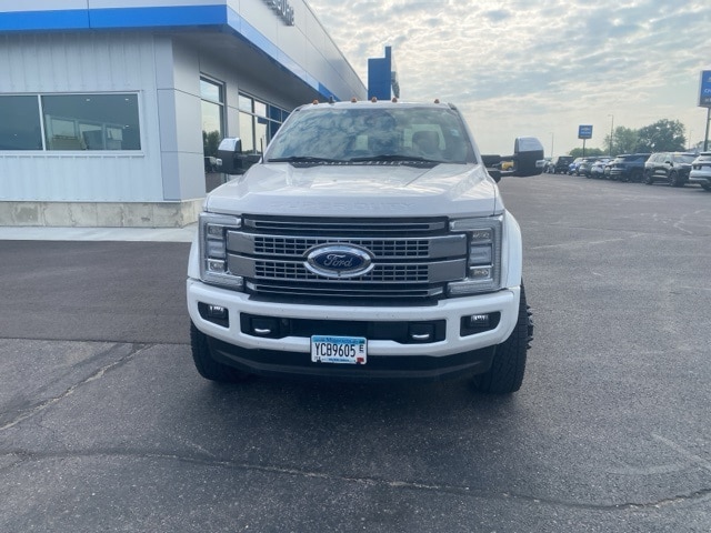 Used 2019 Ford F-450 Super Duty Platinum with VIN 1FT8W4DT9KEF96681 for sale in Redwood Falls, Minnesota
