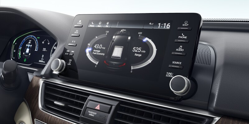 All new Honda Accord instrument panel Honda Accord instrument panel
