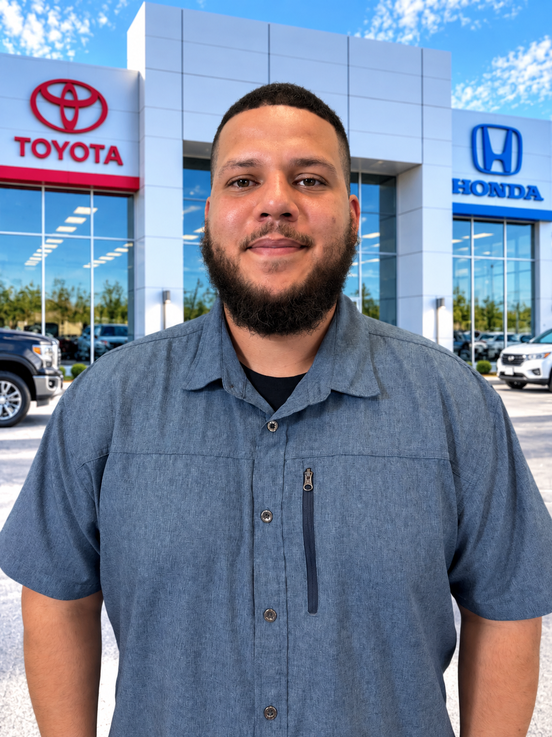 Staff member Trevon Johnson from 7a666533fcc1