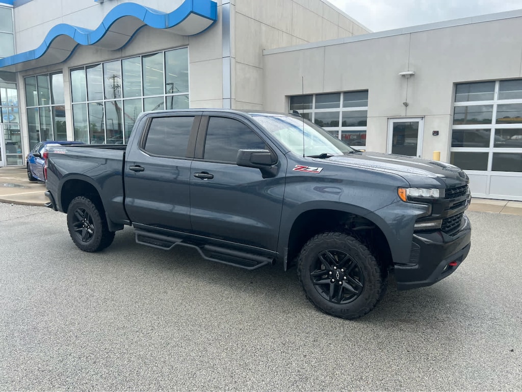 Used 2021 Chevrolet Silverado 1500 LT Trail Boss Truck Crew Cab