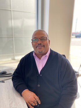 Staff member Fred Holmes from 24cb5fdf7197