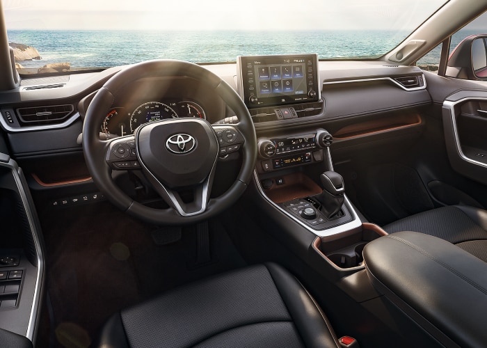 All New RAV4 Interior RAV4 Interior front dash