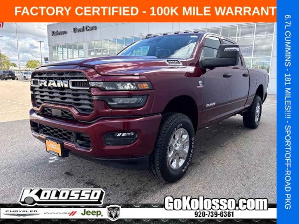 Certified 2025 Ram 2500 Big Horn Truck