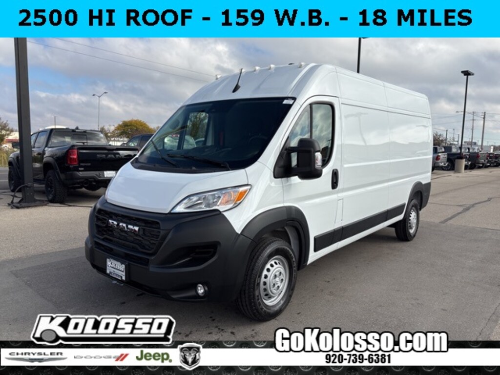 Used 2025 Ram Promaster 2500 High Roof Cargo Van