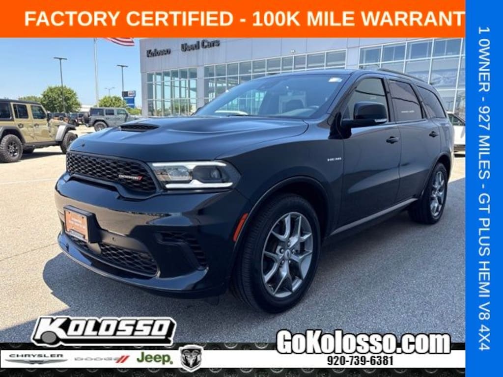 Certified 2026 Dodge Durango GT Plus Hemi V8 SUV