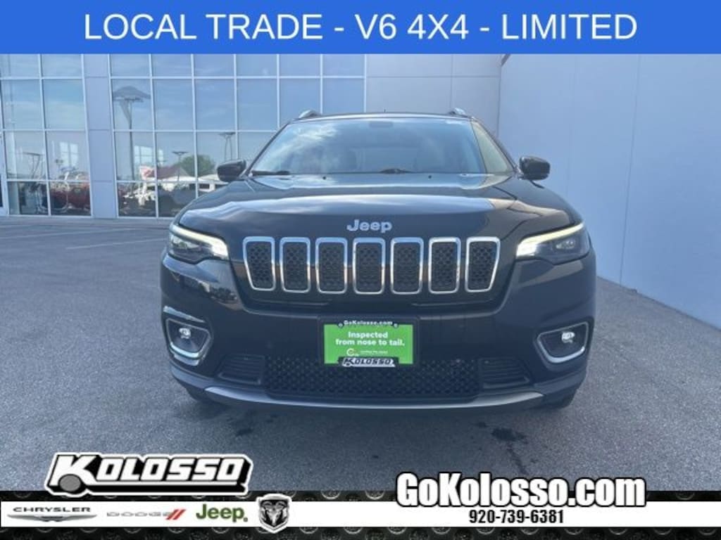 Certified 2019 Jeep Cherokee Limited SUV
