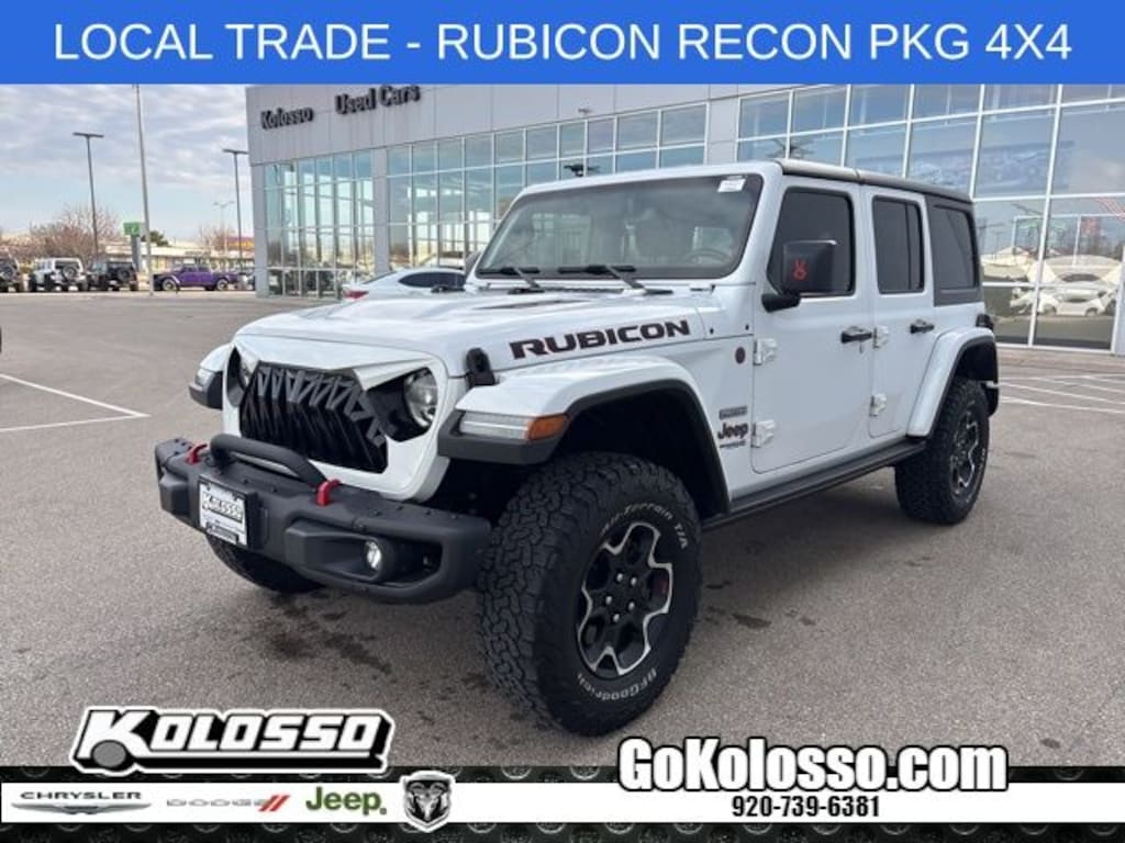 Certified 2020 Jeep Wrangler Unlimited Rubicon SUV