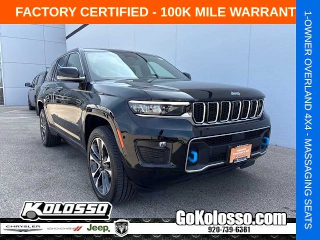 Used 2022 Jeep Grand Cherokee Overland 4xe SUV