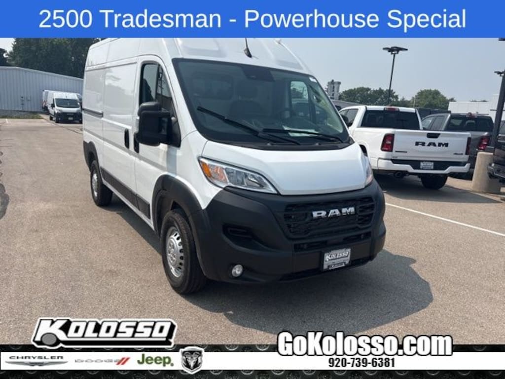 New 2025 Ram ProMaster PROMASTER 2500 TRADESMAN CARGO VAN HIGH ROOF 136' Cargo Van