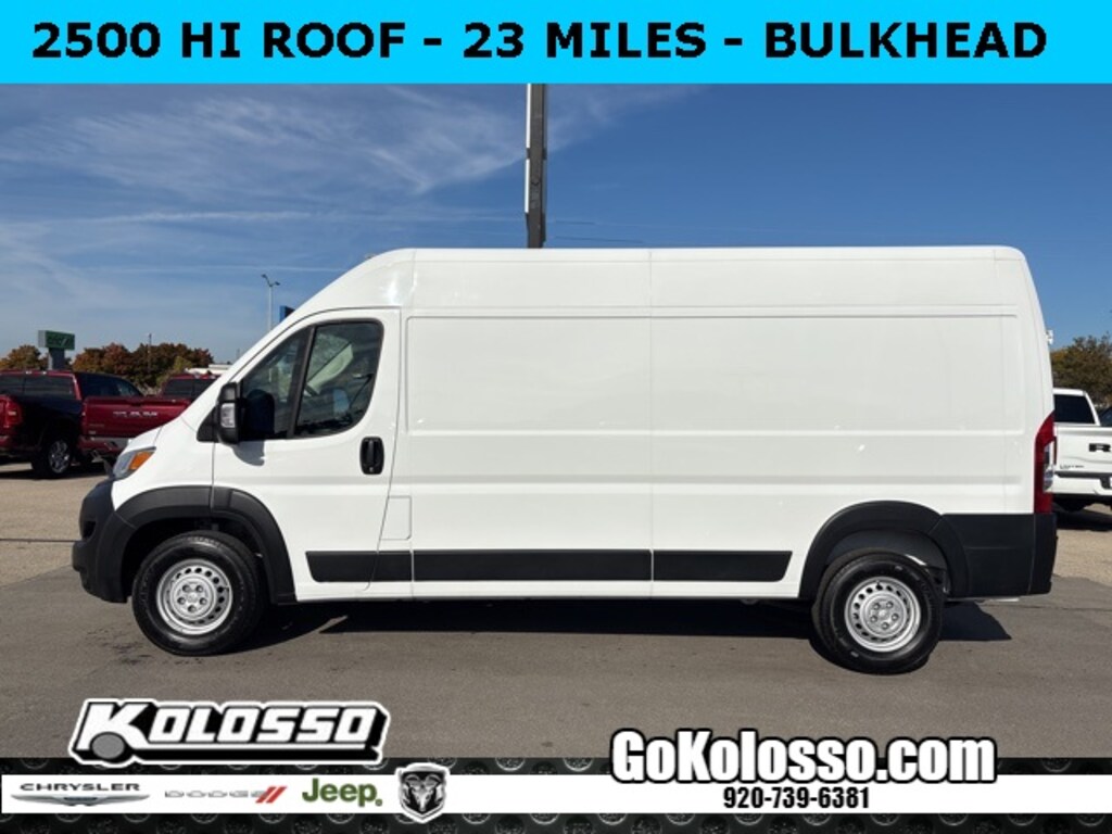 Used 2025 Ram Promaster 2500 High Roof Cargo Van