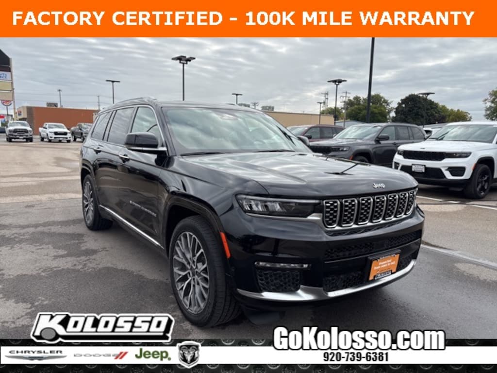 Certified 2023 Jeep Grand Cherokee L V8 Summit Reserve 4x4 SUV