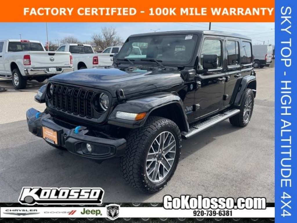 Used 2024 Jeep Wrangler High Altitude 4xe SUV