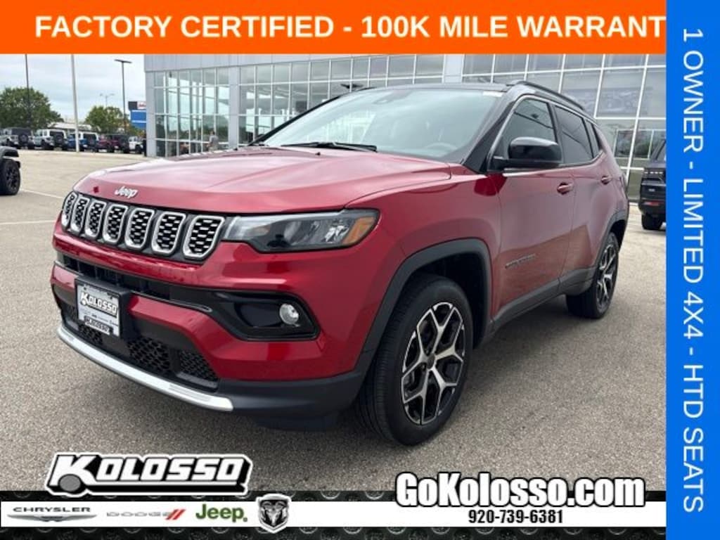 Certified 2025 Jeep Compass Limited SUV
