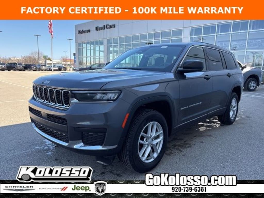 Certified 2024 Jeep Grand Cherokee L Laredo 4x4 X SUV