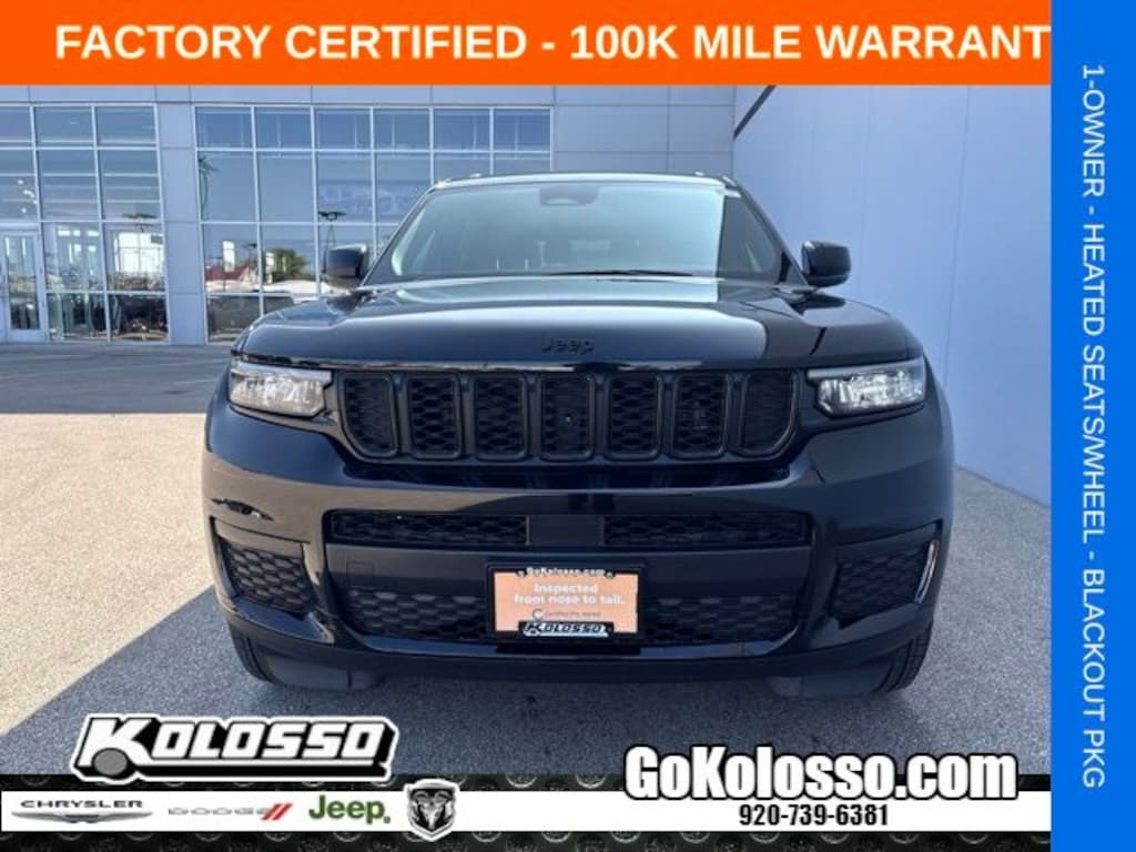 Certified 2025 Jeep Grand Cherokee L Altitude SUV