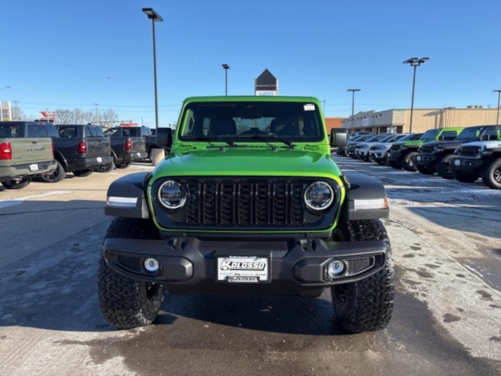 New 2026 Jeep Wrangler 4-DOOR WILLYS Sport Utility