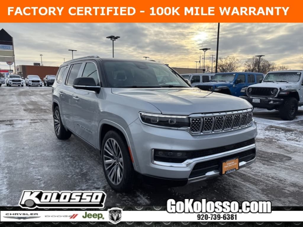Certified 2025 Jeep Grand Wagoneer 4x4 SUV