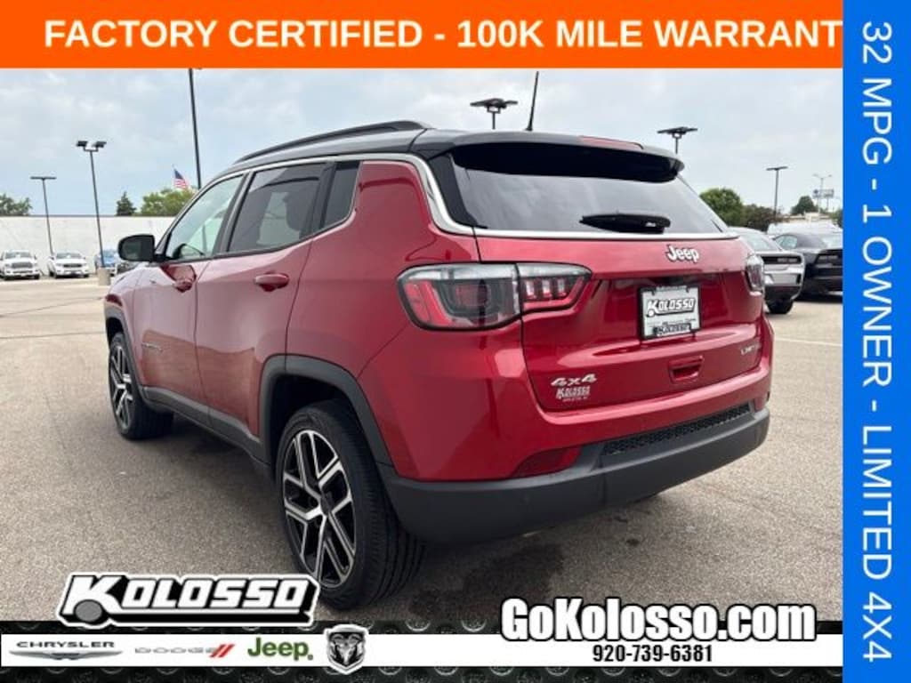 Certified 2025 Jeep Compass Limited SUV