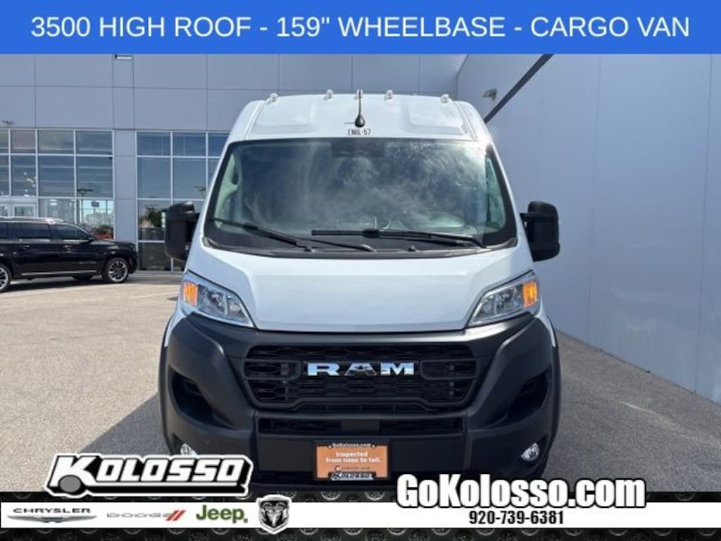 Used 2025 Ram Promaster 3500 High Roof Cargo Van