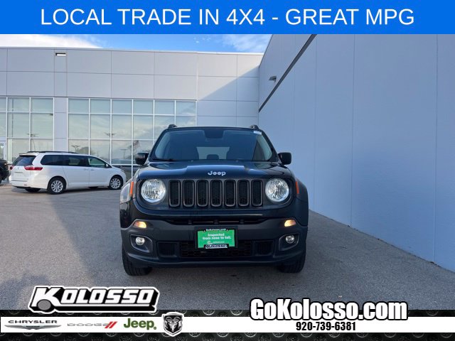 Certified 2016 Jeep Renegade Latitude with VIN ZACCJBBT1GPD99549 for sale in Appleton, WI