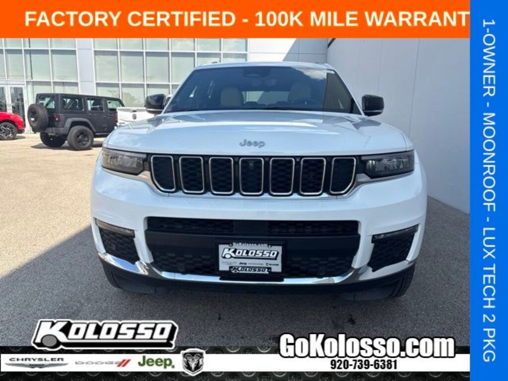 Certified 2025 Jeep Grand Cherokee L Limited SUV
