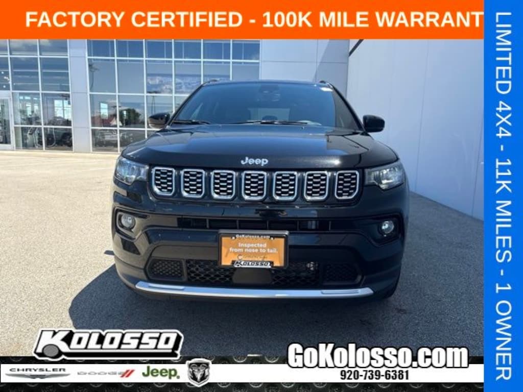 Certified 2025 Jeep Compass Limited SUV